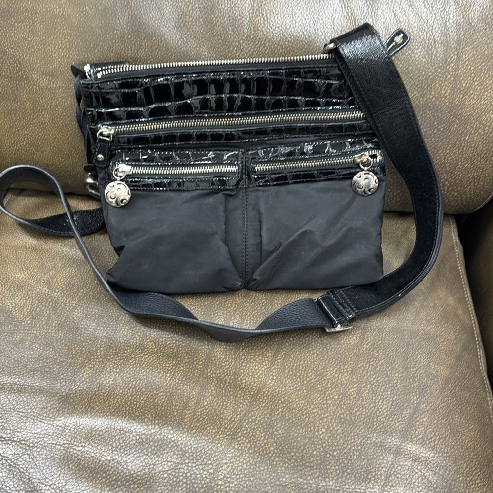 Brighton black ceossbody